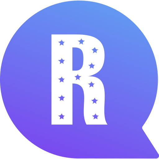 Letter r Generic gradient fill icon