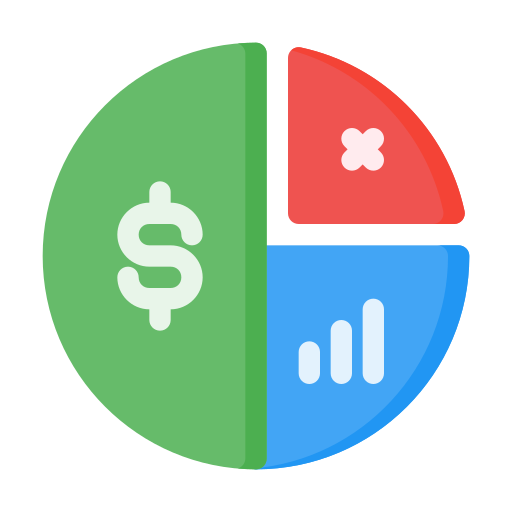 gráfico circular Generic color fill icono