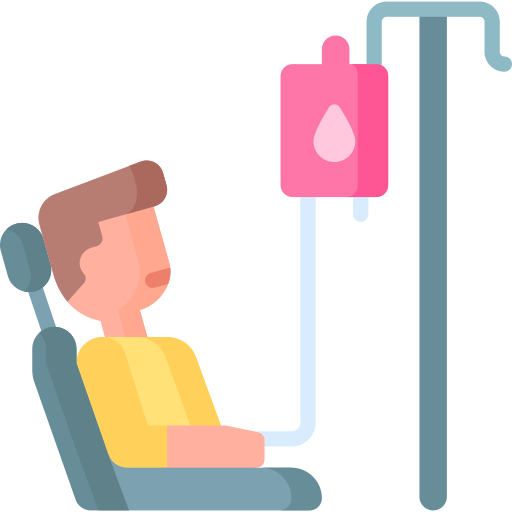 Blood transfusion Special Flat icon
