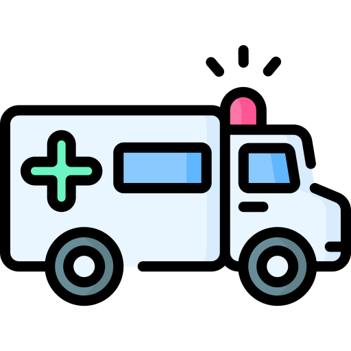 Ambulance Special Lineal color icon