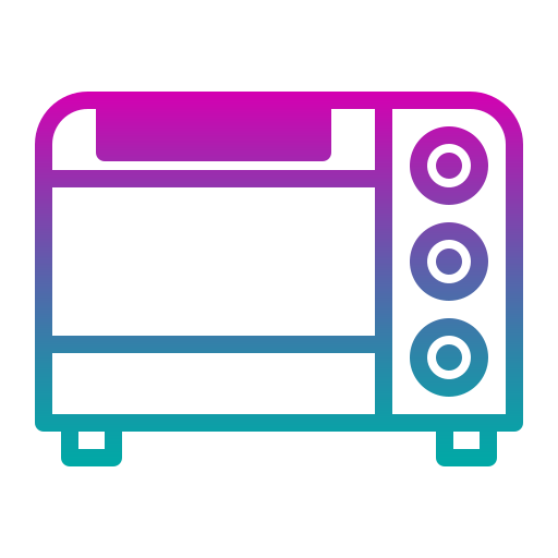 Microwave Generic gradient fill icon