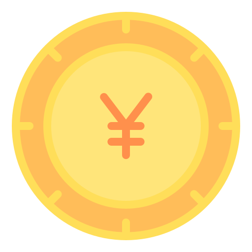 chinesische yuan Generic color fill icon