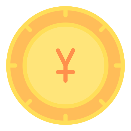 japanische yen Generic color fill icon
