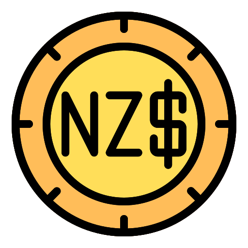 dolar de nueva zelanda Generic color lineal-color icono