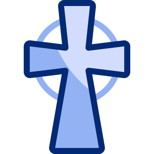 Celtic cross Basic Accent Lineal Color icon