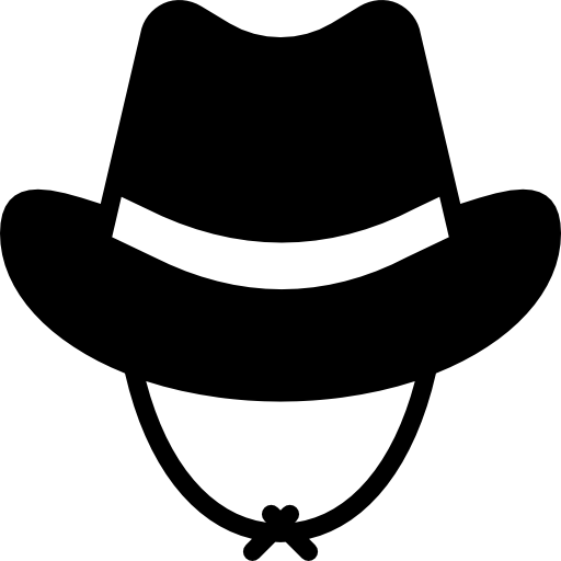 sombrero de vaquero Basic Miscellany Fill icono