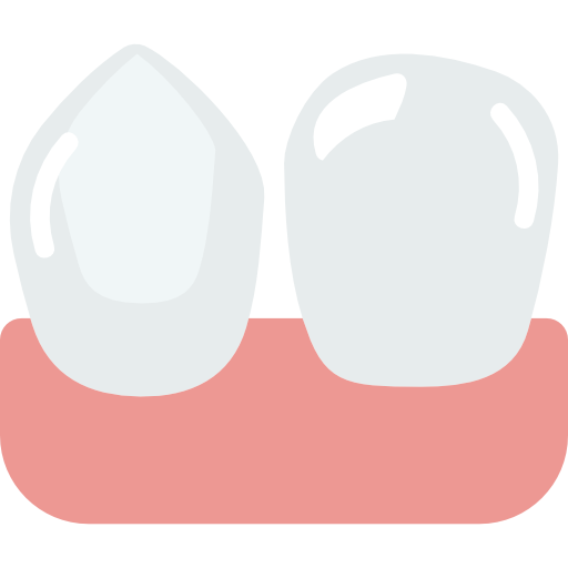 les dents Basic Miscellany Flat Icône