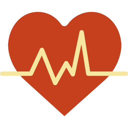 Cardiogram Basic Miscellany Flat icon