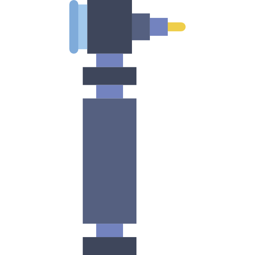 otoscope Basic Miscellany Flat Icône