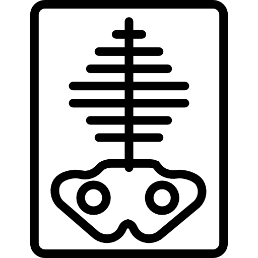promieniowanie rentgenowskie Basic Miscellany Lineal ikona