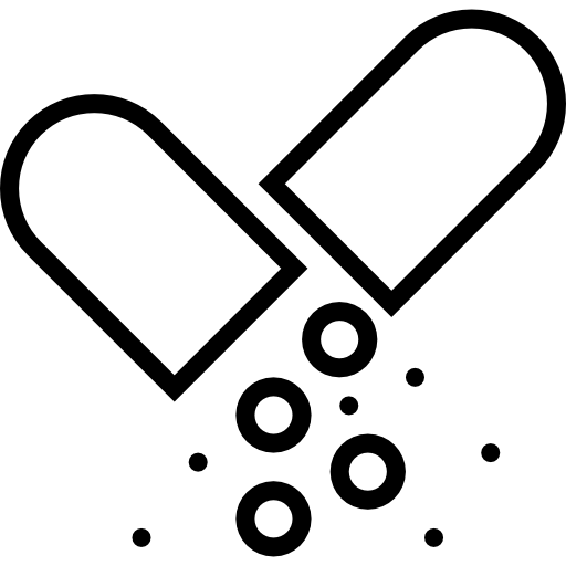 antibiótico Basic Miscellany Lineal icono