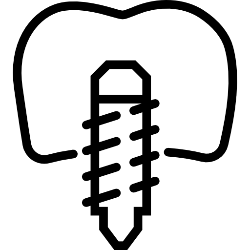Implants Basic Miscellany Lineal icon