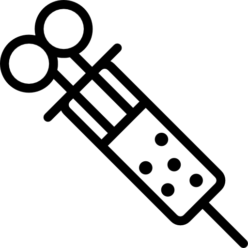 Syringe Basic Miscellany Lineal icon