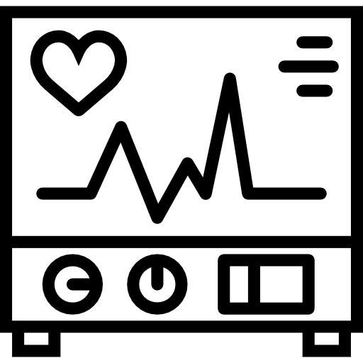 cardiograma Basic Miscellany Lineal Ícone