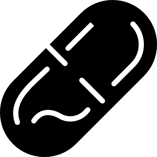Pill Basic Miscellany Fill icon