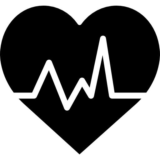 Cardiogram Basic Miscellany Fill icon