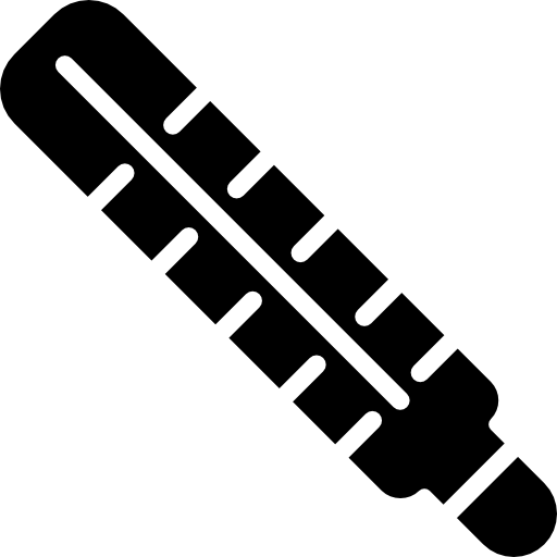 termómetro Basic Miscellany Fill icono
