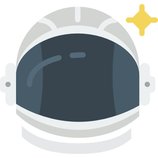 astronauta Basic Miscellany Flat icona