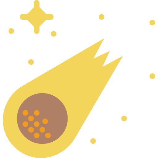 彗星 Basic Miscellany Flat icon