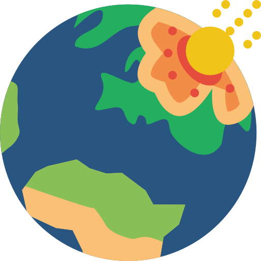 지구 행성 Basic Miscellany Flat icon
