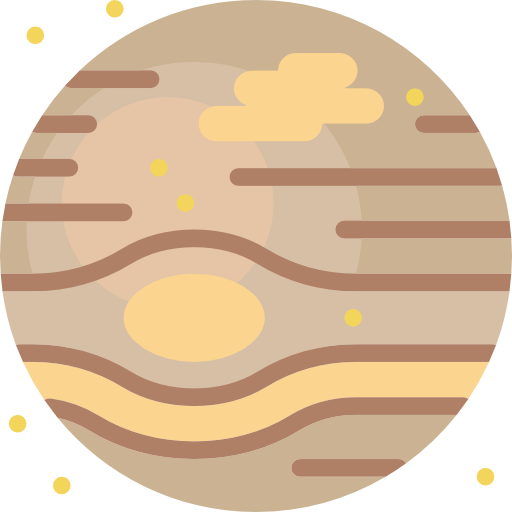 júpiter Basic Miscellany Flat icono