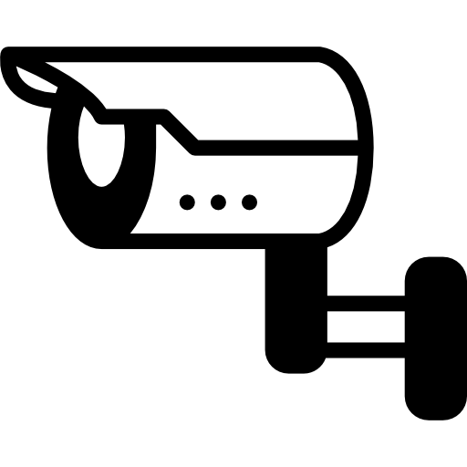 cámara de seguridad Basic Miscellany Fill icono