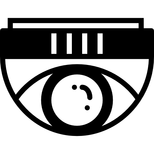 kamera bezpieczeństwa Basic Miscellany Fill ikona