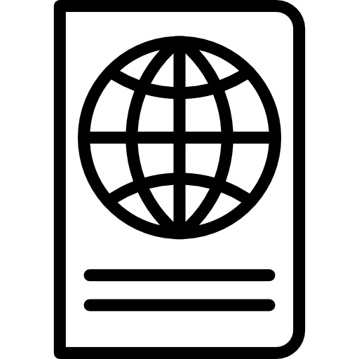 Passport Basic Miscellany Lineal icon