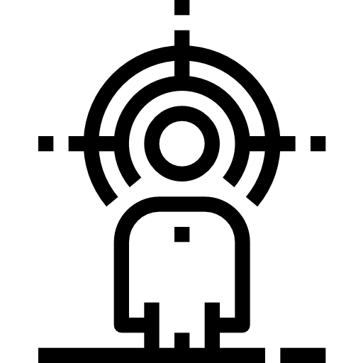 orientación Maxim Flat Lineal icono