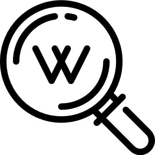 schlüsselwörter Maxim Flat Lineal icon