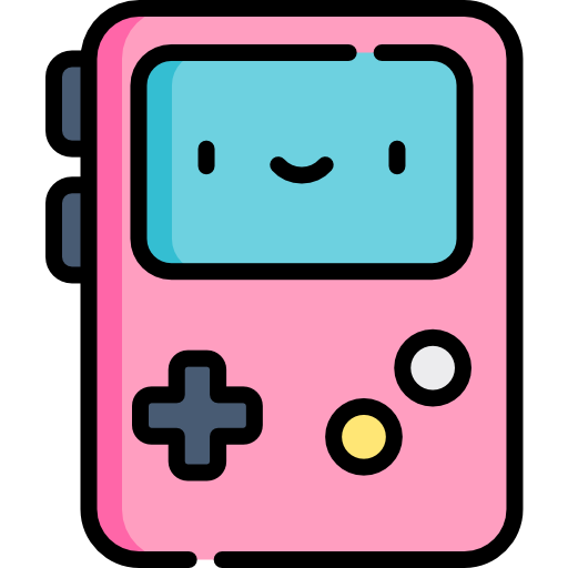 ゲーム機 Kawaii Lineal color icon