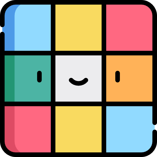 Rubik Kawaii Lineal color icon