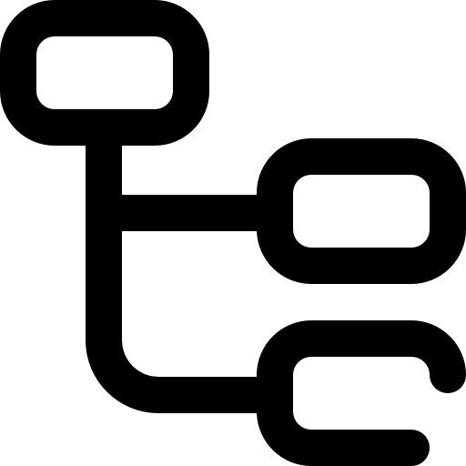 estructura de árbol Super Basic Omission Outline icono