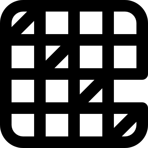 diagramma di gantt Super Basic Omission Outline icona