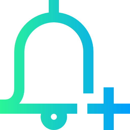 herinnering toevoegen Super Basic Straight Gradient icoon