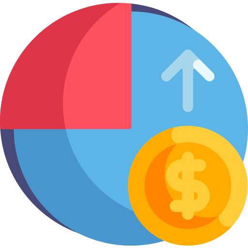 Profits Detailed Flat Circular Flat icon