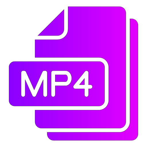 mp4 Generic gradient fill иконка