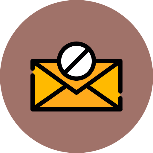 bloqueur de courrier électronique Generic color lineal-color Icône