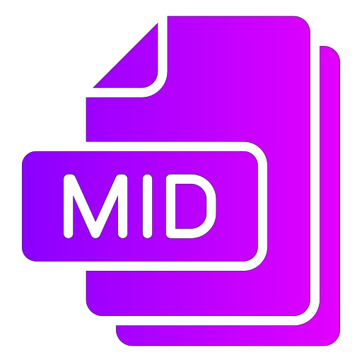 midden Generic gradient fill icoon