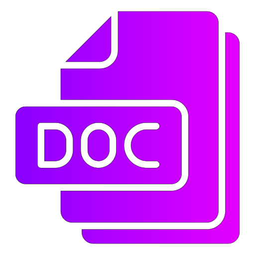 doc-bestand Generic gradient fill icoon