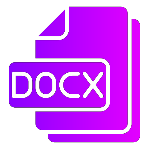 docx Generic gradient fill icona