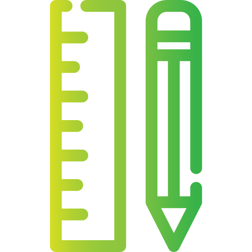 ołówek Generic gradient outline ikona