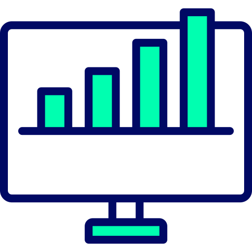 データ分析 Generic color lineal-color icon