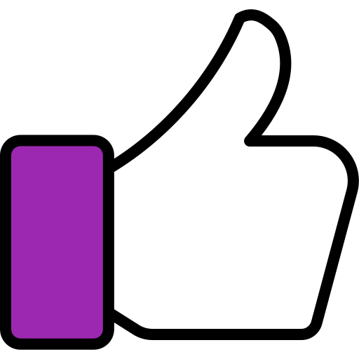 Like Generic color lineal-color icon