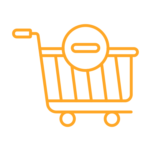 Remove from cart Generic color outline icon