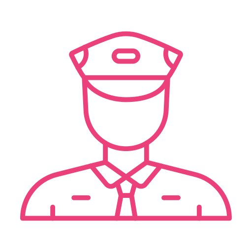 guardia di sicurezza Generic color outline icona