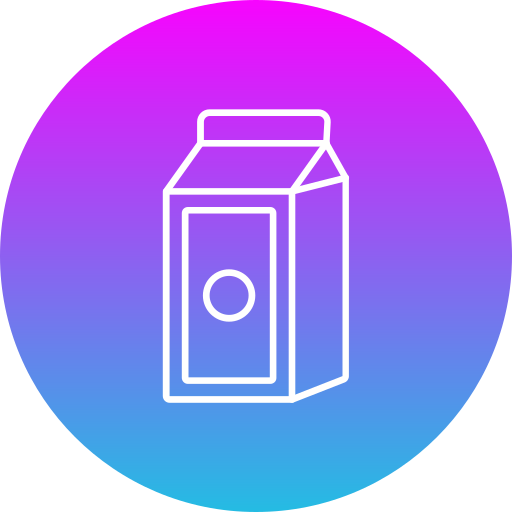 Milk Generic gradient fill icon