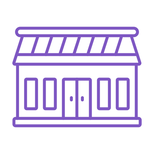 슈퍼마켓 Generic color outline icon