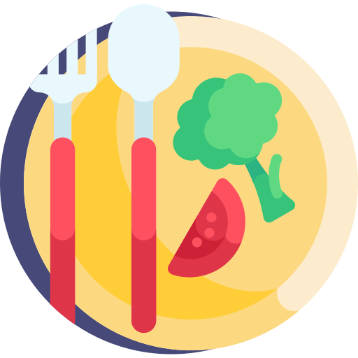 健康食品 Detailed Flat Circular Flat icon