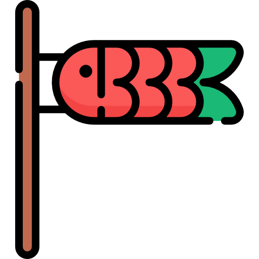 koinobori Special Lineal color ikona
